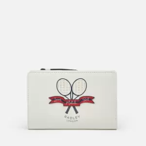 Image of Radley Womens Love Set Match Medium Bifold Purse - Chalk