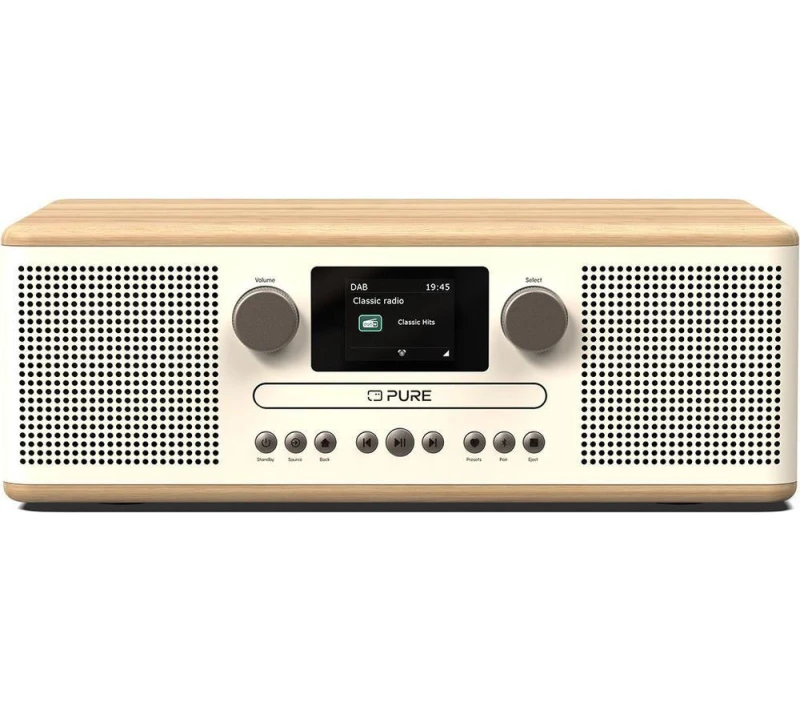 Image of Pure Pure Classic C-D6 DAB+/FM AIO Hi-Fi Systems - Oakwood