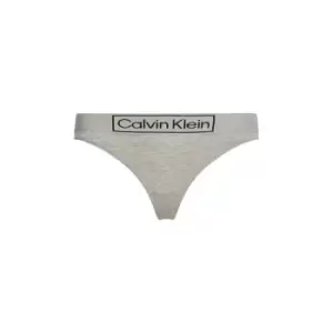 Image of Calvin Klein Reimage Thong - Grey