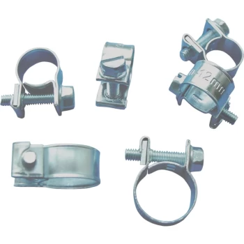 Image of 9-11MM Zinc Plated Mini Clips (Nut & Bolt)