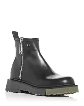 Image of Off-White Mens Sponge Zip Up Boots