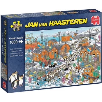 Image of Jumbo Jan Van Haasteren South Pole Expedition Jigsaw Puzzle - 1000 Pieces