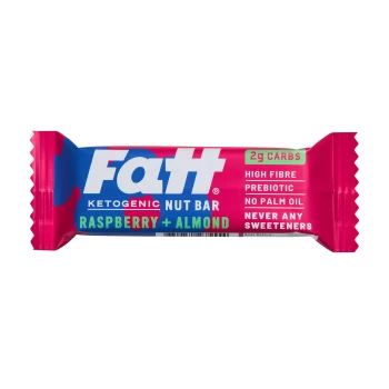 Image of FattBar Raspberry & Almond Bar 30g