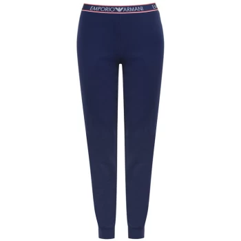 Image of Emporio Armani Underwear Tape Joggers - Blue 15434