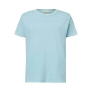 Image of AllSaints AllSaints Mic T-Shirt Womens - Blue