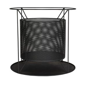 Image of La Hacienda Kora Round Mesh Suspended Fire Basket