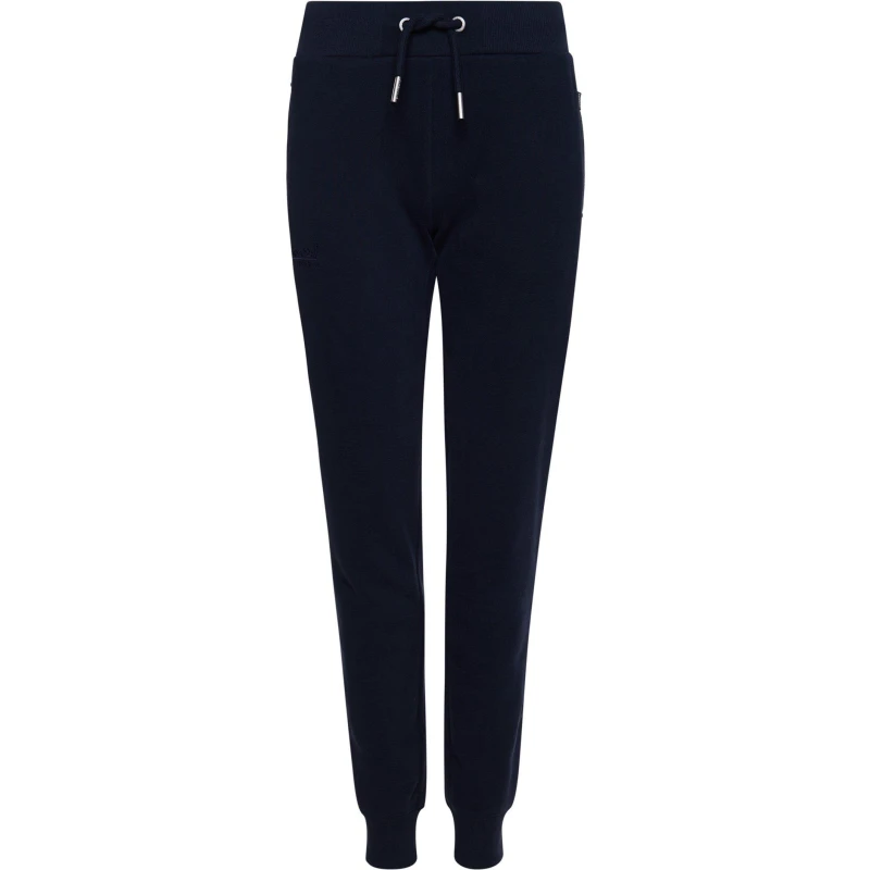 Image of Superdry Logo Jogging Pants - Blue Blue 8