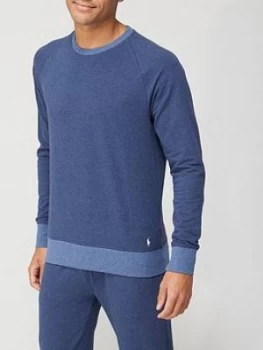 Image of Polo Ralph Lauren Fleece Sleep Sweatshirt - Blue