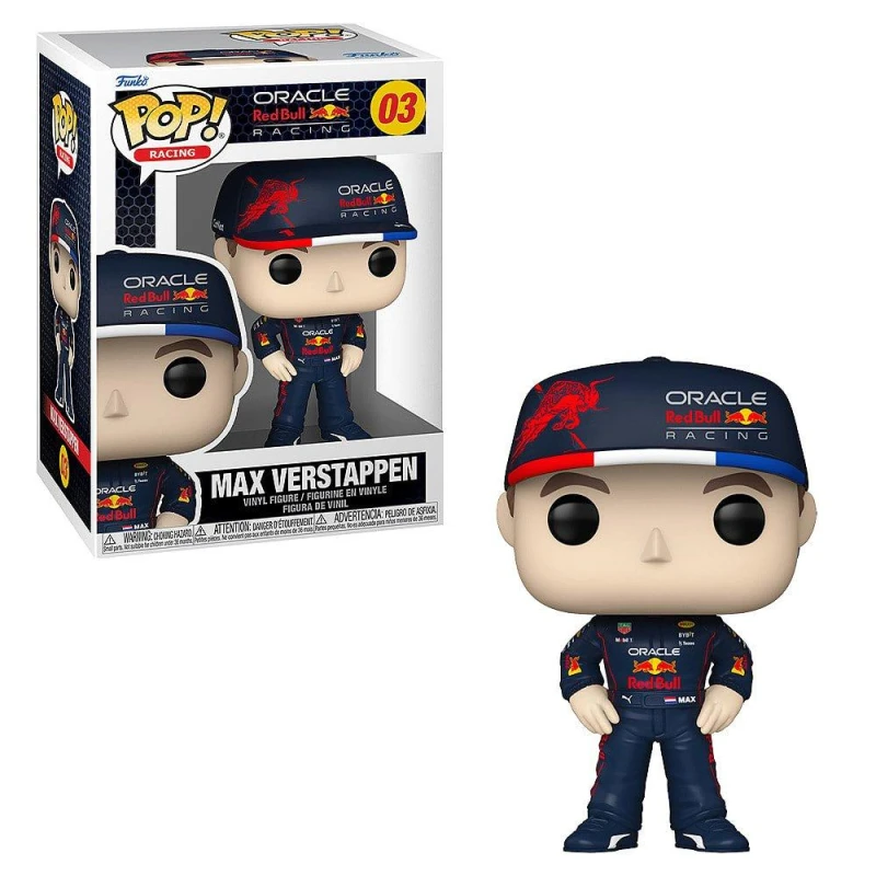 Image of FUNKO POP! Racing: S2 Max Verstappen Action Figures One Size Black 80299890000