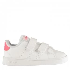 Image of adidas adidas Advantage I Infant Girls Trainers - White/Pink