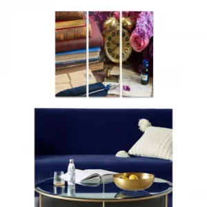 Image of MDF291806219 Multicolor Decorative MDF Painting (3 Pieces)