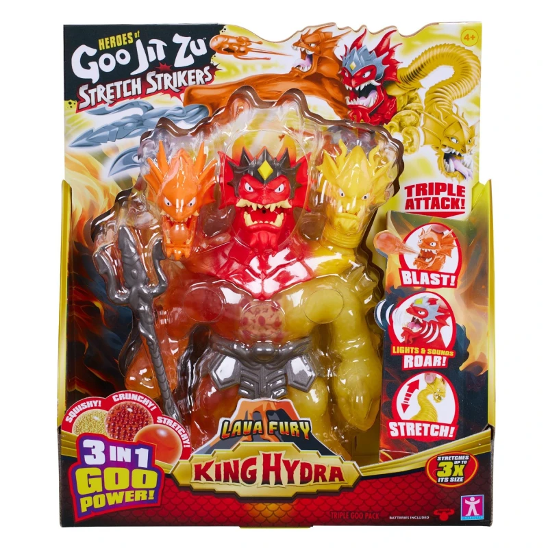 Image of Heroes of Goo Jit Zu Heroes of Goo Jit Zu Lava Fury King Hydra