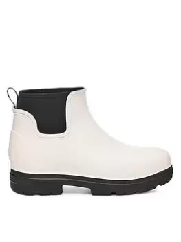 Image of UGG Droplet Wellington Boots, White, Size 8, Women