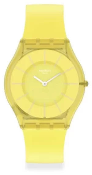 Image of Swatch Lemonata Yellow Silicone Strap SS08J100 Watch