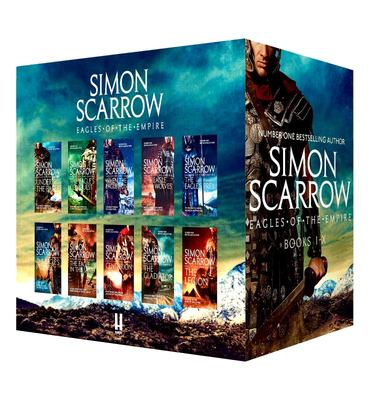 Image of Eagles of the Empire Series Books 1 - 10 Collection Box Set Simon Scarrow Books