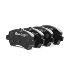 Image of BREMBO Brake pad set FORD P 24 187 1916327,2006029,MEBK2J2M008AA MEBK3J2M008AA