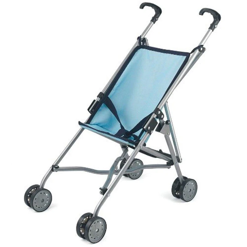 Image of Dolls World Stroller Blue Multi unisex