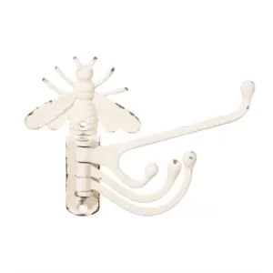 Image of Antique White Bee Multi Hook