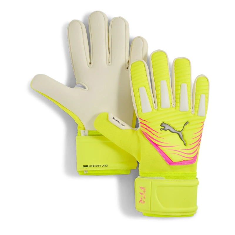 Image of Puma Future Match Goalkeeper Gloves Adults Yellow/White male 9