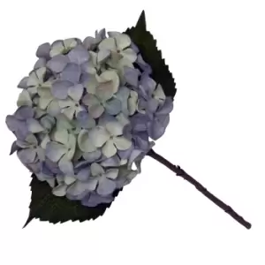 Image of Blue Hydrangea Single Stem Artificial Flower