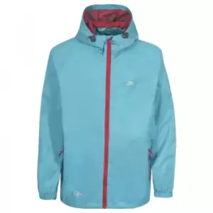 Image of Trespass Childrens/Kids Qikpac X Unisex Packaway Jacket (2/3 Years) (Aquamarine)