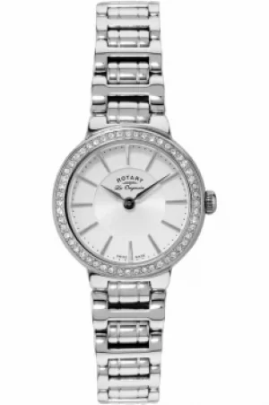 Image of Ladies Rotary Swiss Made Lucerne Petite Quartz Watch LB90081/02
