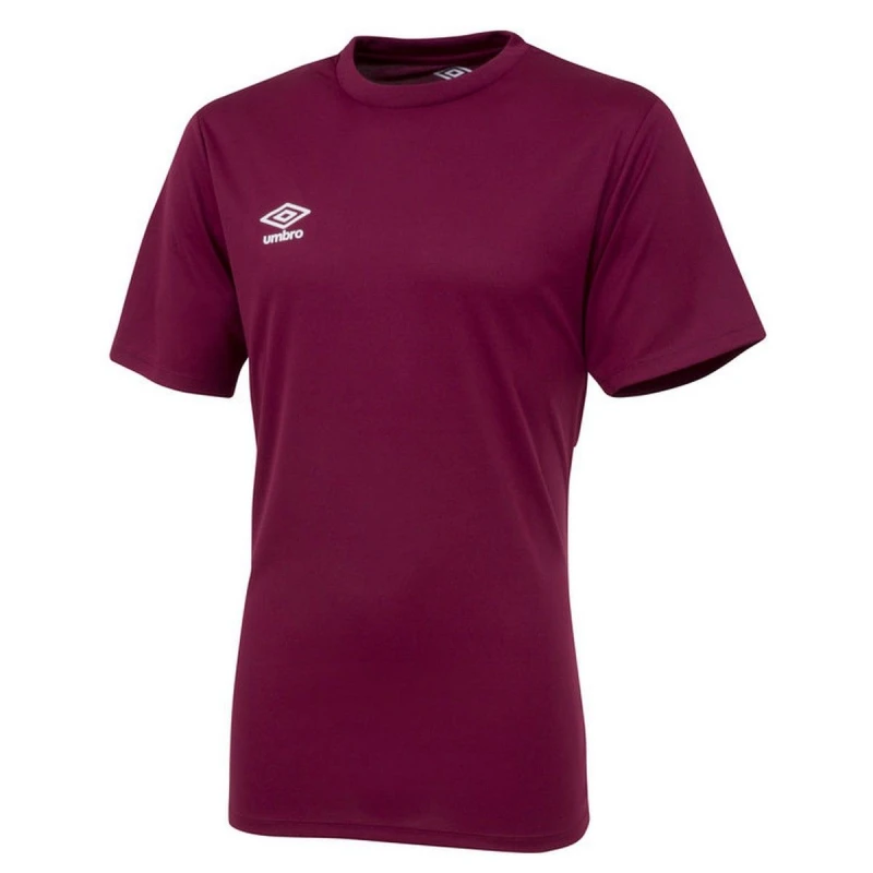 Image of Umbro Umbro Men Club Short-Sleeved Jersey in Burgundy Size: Small Burgundy S Male 5063107687401