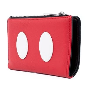 Image of Loungefly Disney Mickey Mouse Quilted Cosplay Flap Wallet