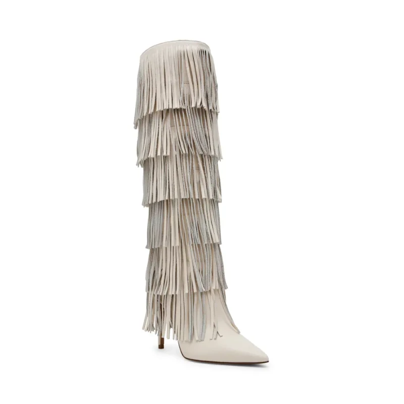 Image of Steve Madden Womens boots Steve Madden Wanderlust Blanc Female 38