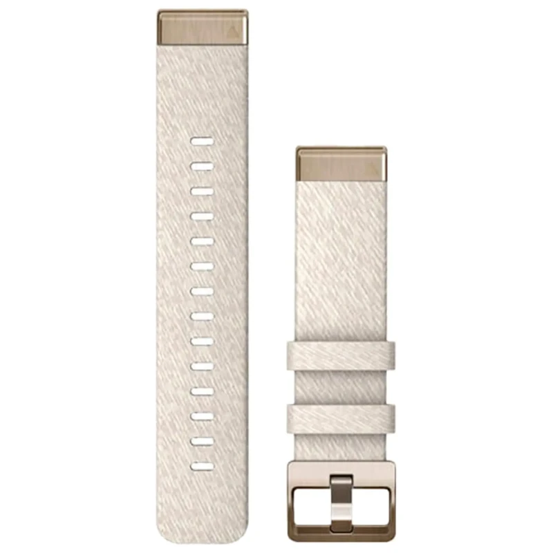 Image of Garmin 010-13279-08 QuickFitA 20 Strap Only Cream Heathered Watch