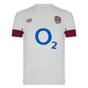 Image of Umbro England Rugby Training Shirt 2023 2024 Adults - Grey
