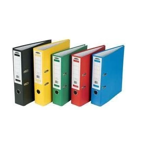 Image of Original Concord A4 Classic Lever Arch File Printed Lining Capacity 70mm Blue Pack of 10