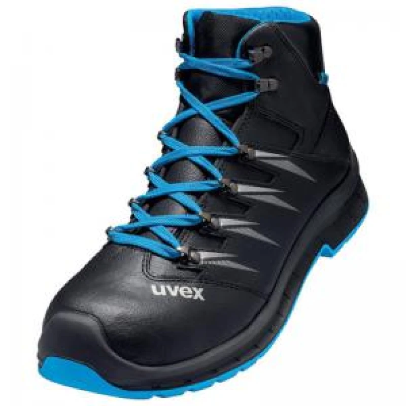 Image of Uvex 2 Trend Safety Boot Black/Blue Size 05