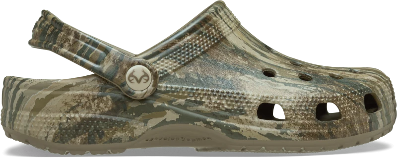 Image of Crocs Unisex Realtree Legacy Classic Clogs Multi W5/M4