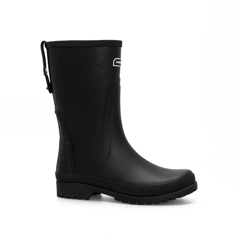 Image of Rouchette Womens half rain boots Rouchette Cities Noir Female 41