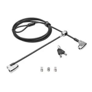 Image of KENSINGTON TECHNOLOGY GROUP Twin ClickSafe Lock for all Dell security slots -Kensington and Noble