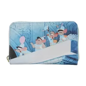 Image of Loungefly Disney Cinderella Princess Scene Zip Around Wallet