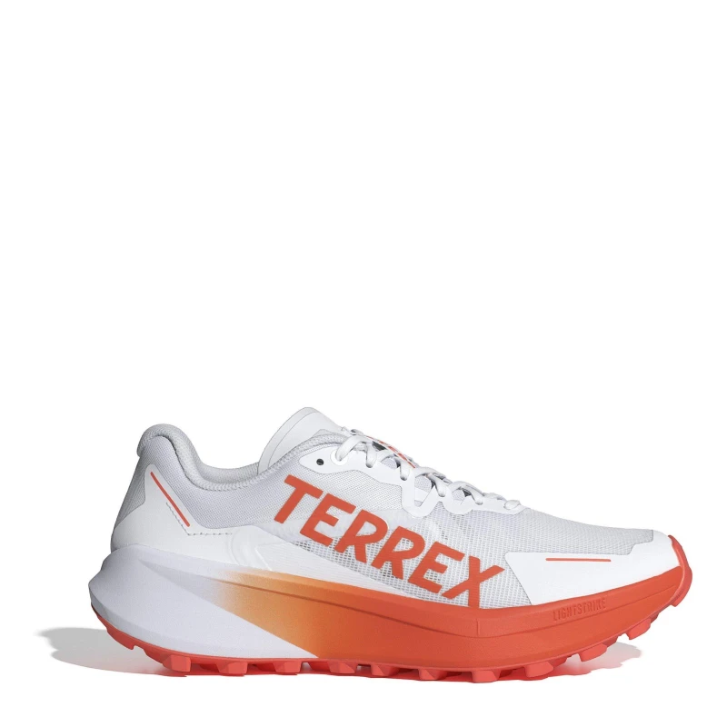 Image of adidas Terrex Agravic 3 Trail Running Shoes - White White 9