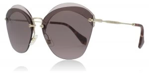 Image of Miu Miu MU53SS Sunglasses Red VX36X1 63mm