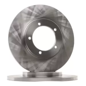 Image of RIDEX Brake disc Front Axle 82B0669 Brake rotor,Brake discs DAIHATSU,Feroza (F300),FEROZA Soft Top (F300),FOURTRAK (F7, F8),TAFT F20