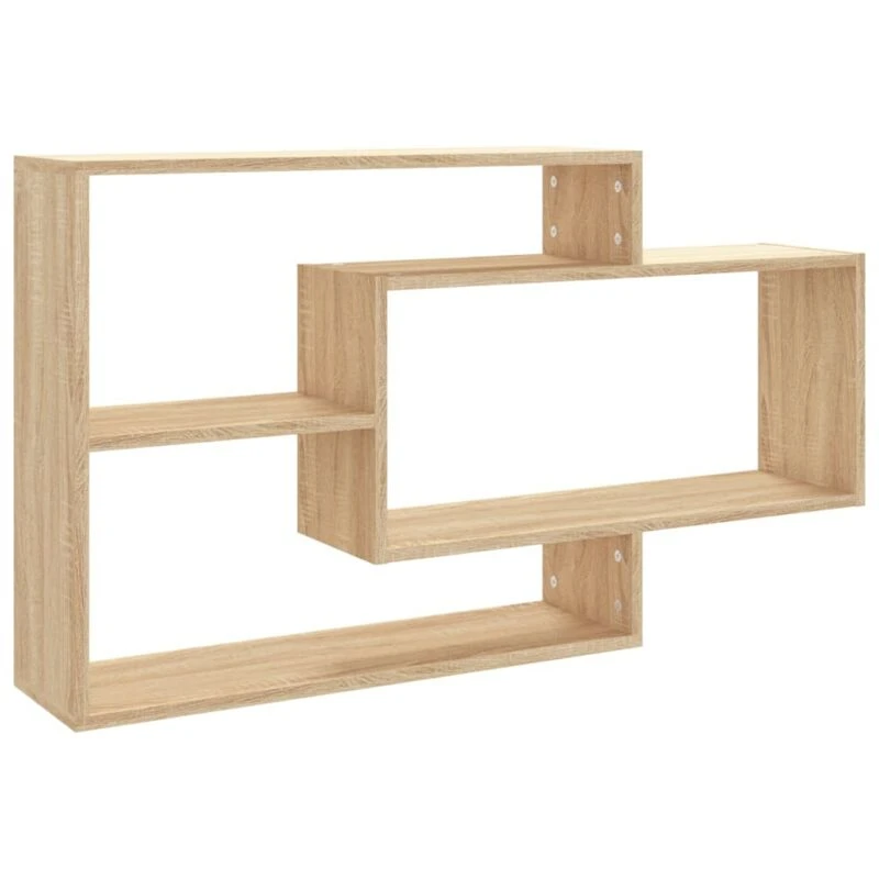 Image of VIDAXL Wall Shelf Sonoma Oak 104x20x58.5cm Engineered Wood Vidaxl 800327