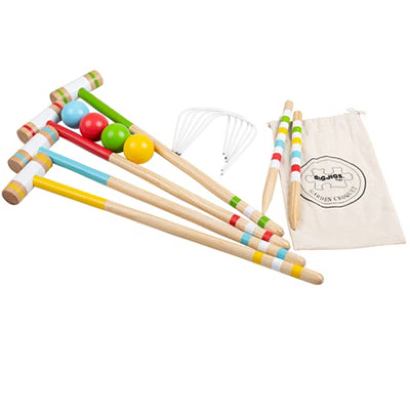 Image of Bigjigs Toys Garden Croquet Multi