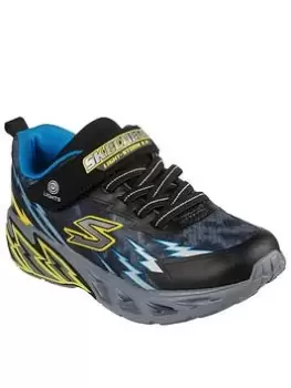 Image of Skechers Light Storm 2.0 Light Up Trainers, Multi, Size 3 Older