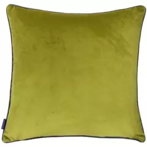 Image of Riva Home Meridian Cushion Cover (55 x 55cm) (Moss/Charcoal) - Moss/Charcoal