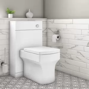 Image of Back to Wall Rimless Toilet and Soft Close Seat - Ashford