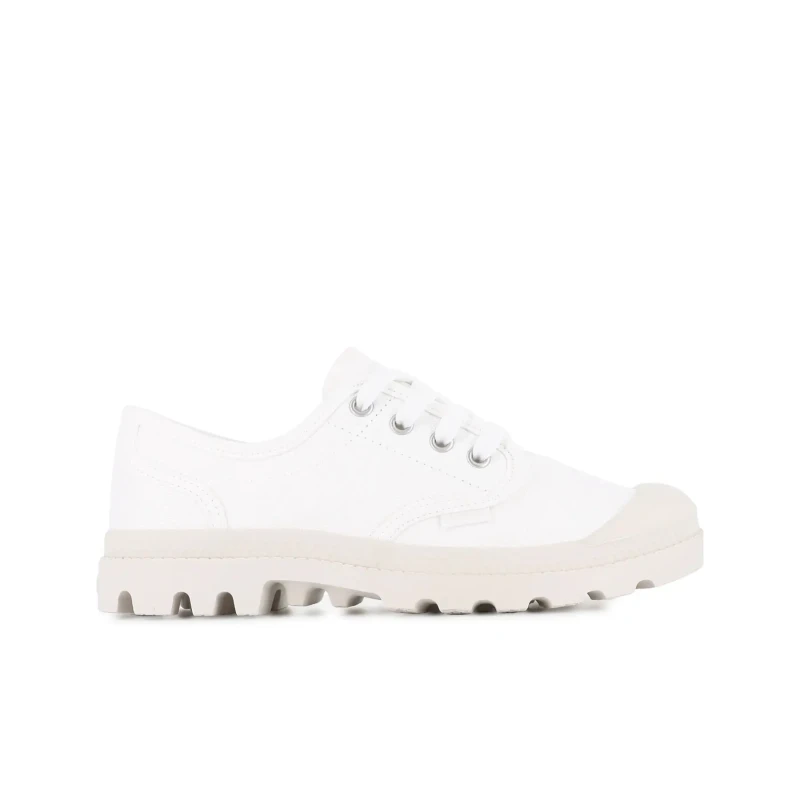 Image of Palladium Womens Trainers Palladium Pampa Oxford Blanc Female 36