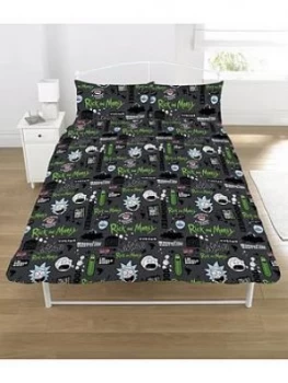 Image of Rick & Morty Rick And Morty Get Schwifty Duvet Set - Double