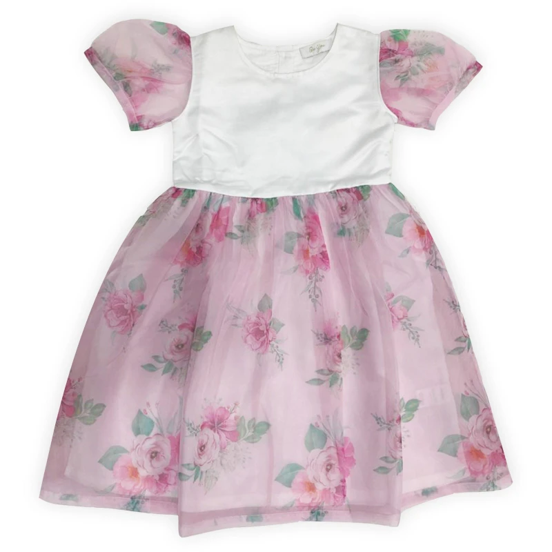 Image of Be You Younger Girls Floral Occasion Dress - Multi Multi 1 - 2 Years