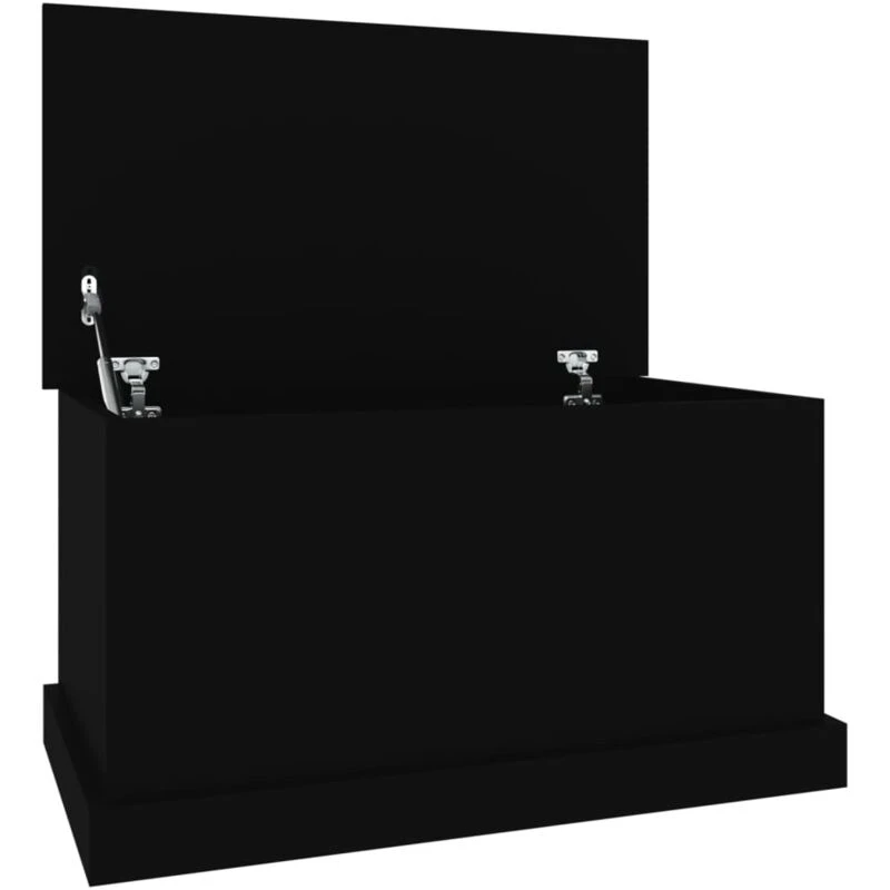 Image of VIDAXL Vidaxl - Storage Box Black 70x40x38cm Engineered Wood 8720845793951
