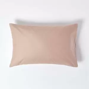 Image of Moonlight Beige Egyptian Cotton Housewife Pillowcase 1000 Thread Count - Moonlight Beige - Moonlight Beige - Homescapes
